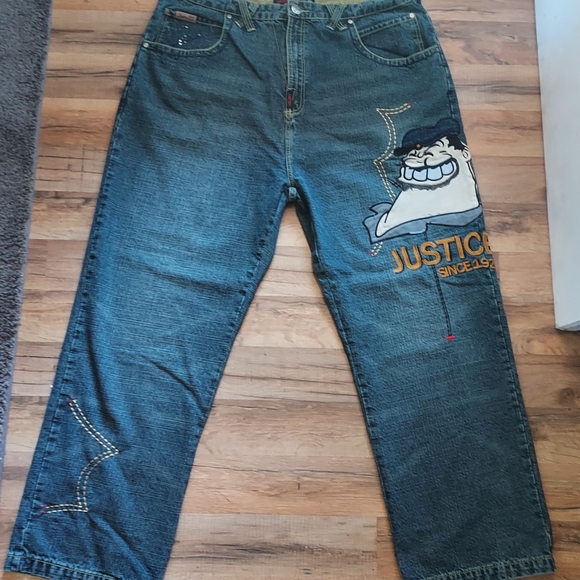Justice Other - Vintage Justice Men's Blue Jeans Sz 44